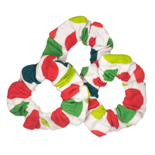 Load image into Gallery viewer, Christmas Polka Dot Scrunchie
