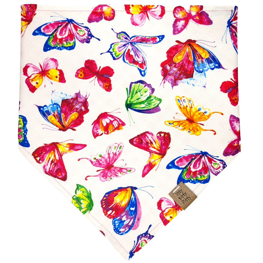 Butterfly Garden Pet Bandana