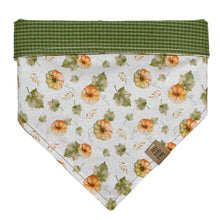 Load image into Gallery viewer, Autumn Pumpkins Pet Bandana
