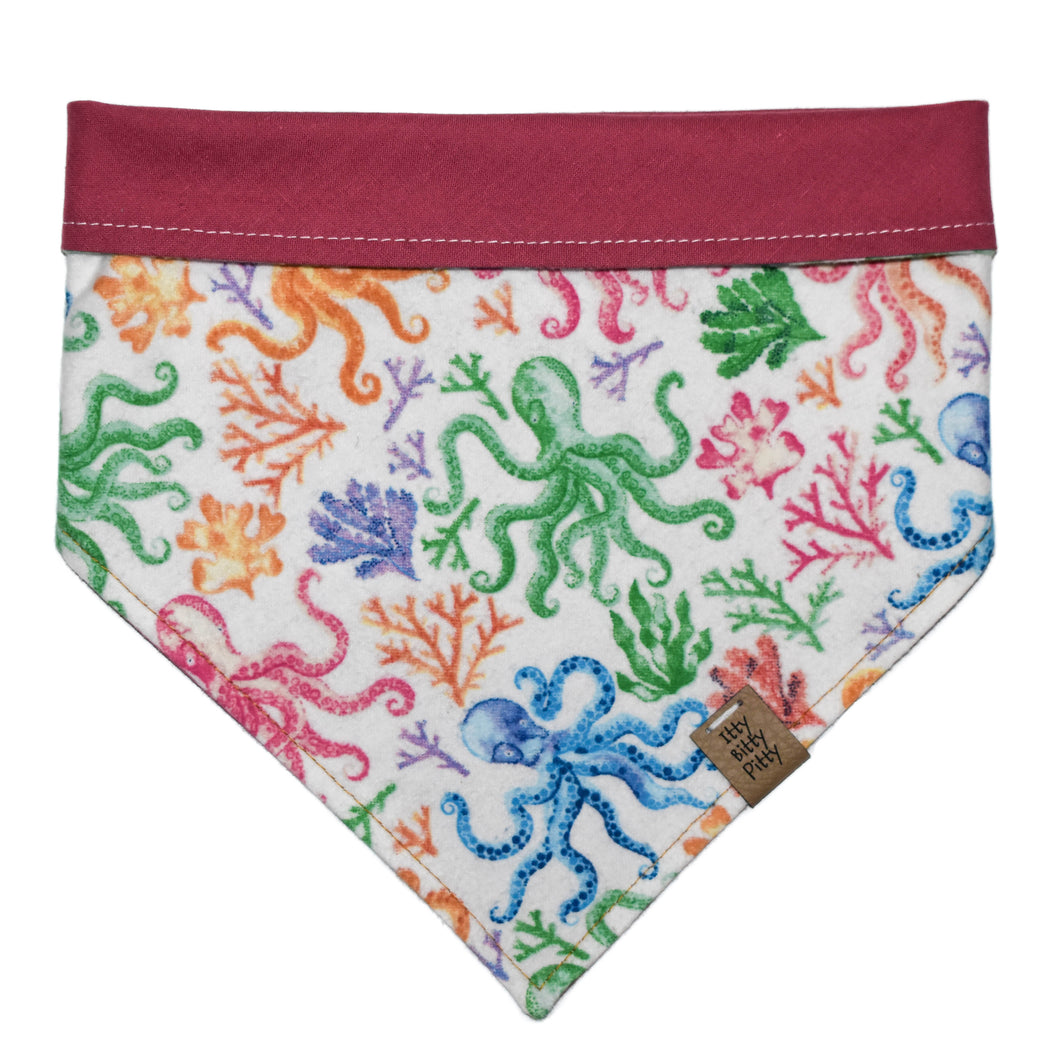 Octopus's Garden Pet Bandana