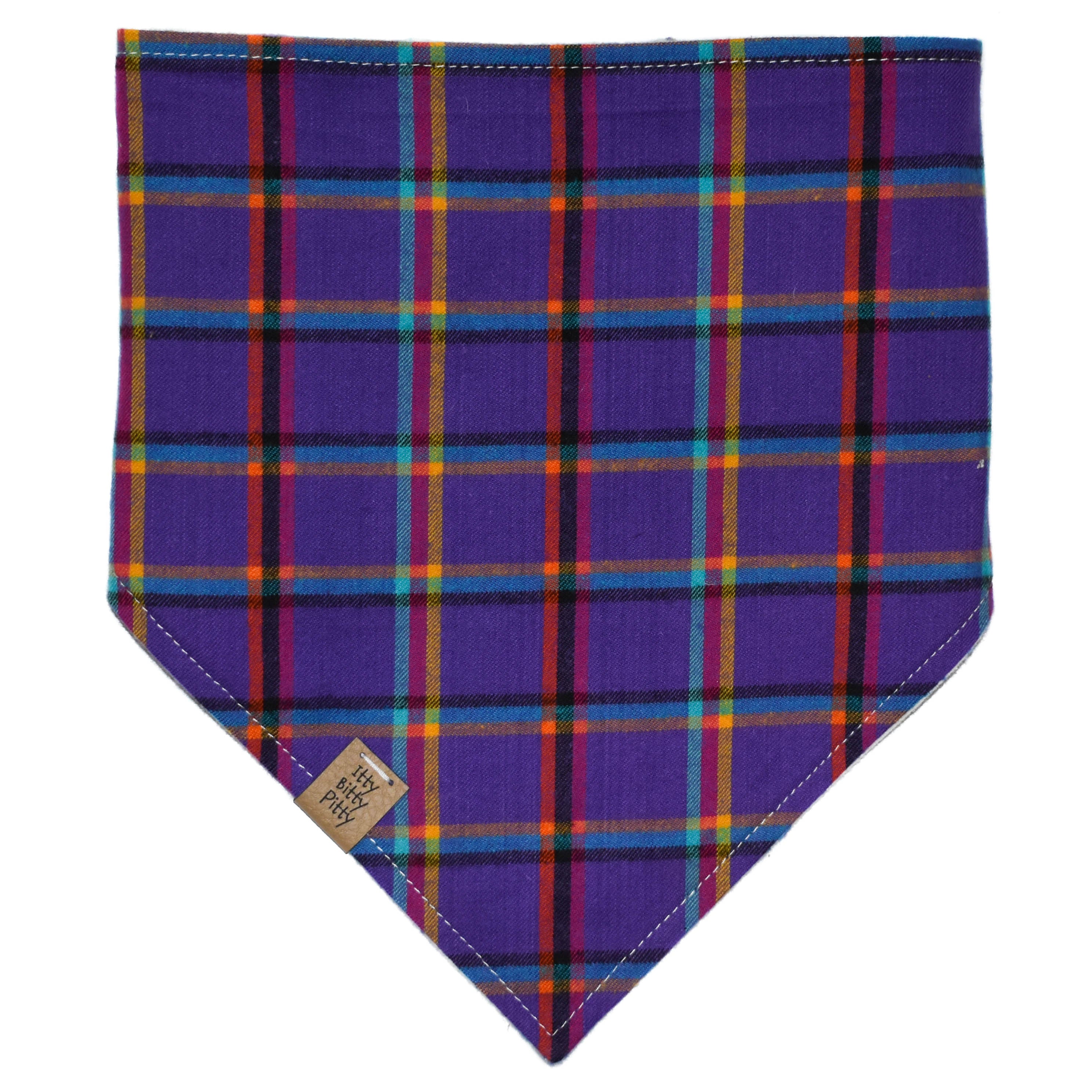Purple Sea Creatures Pet Bandana